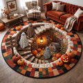 Autumn Boos Round Mat Rug - Nature Design | Nature Round Rug