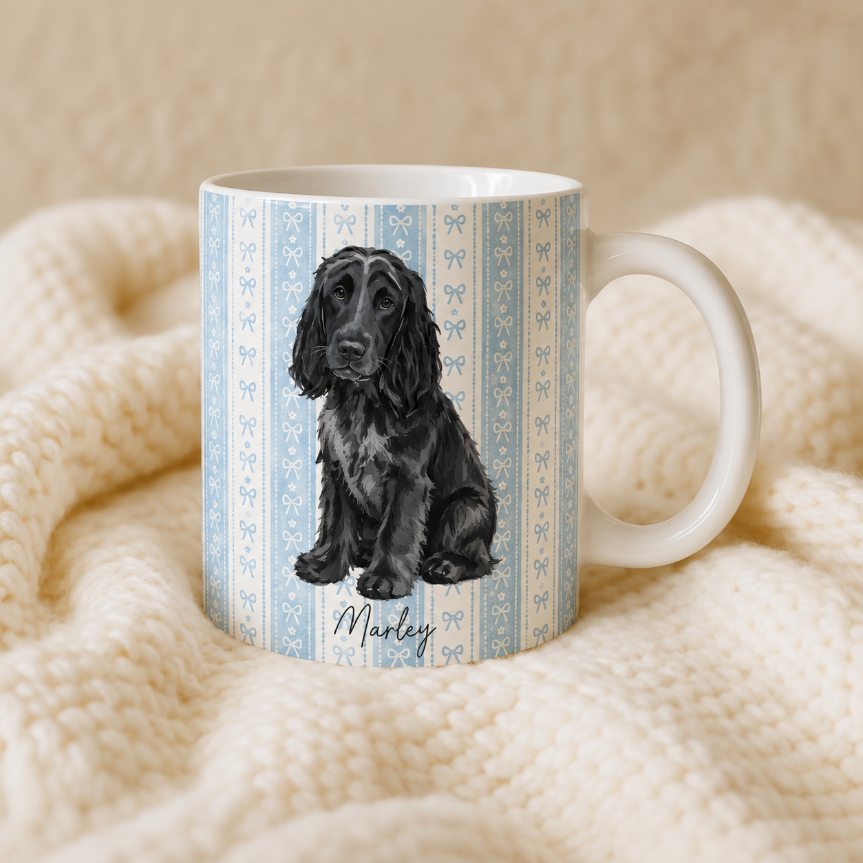 Personalized Pet Portrait Mug, Custom Pet Mug, Dog Mom Gifts, Cat Mom Gift, Pet Memorial Keepsake, Pet Lover Gifts