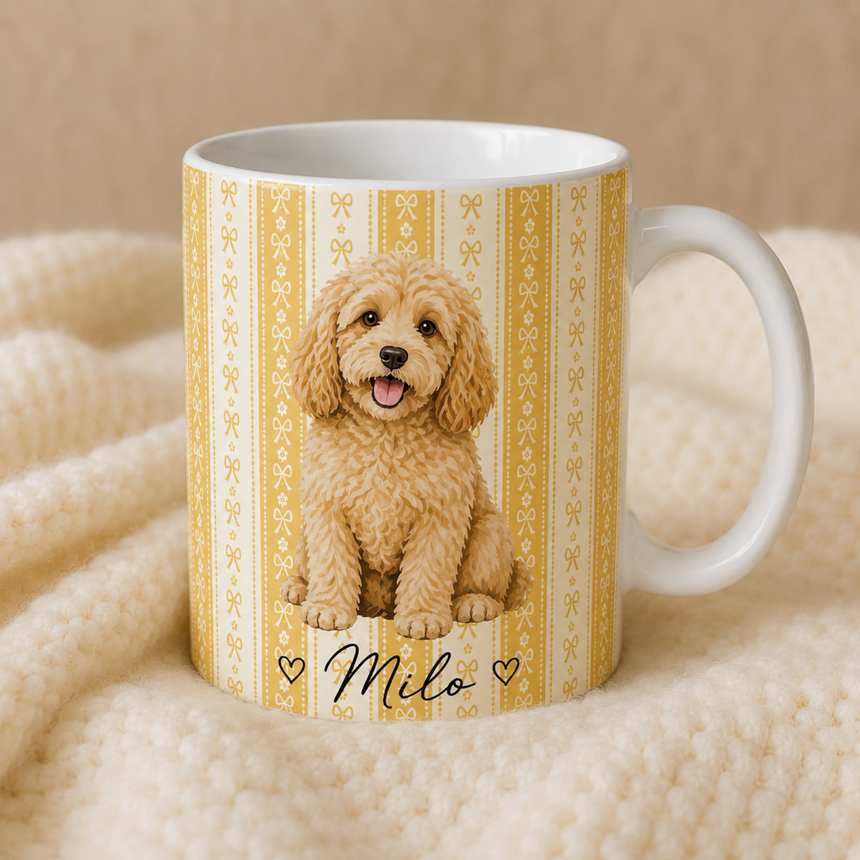 Personalized Pet Portrait Mug, Custom Pet Mug, Dog Mom Gifts, Cat Mom Gift, Pet Memorial Keepsake, Pet Lover Gifts