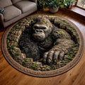 Forest Giant Round Mat Rug - Nature Design | Serene Home Decor (Design 8)