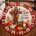 God Provides Round Mat Rug - Nature Design | Serene Home Decor