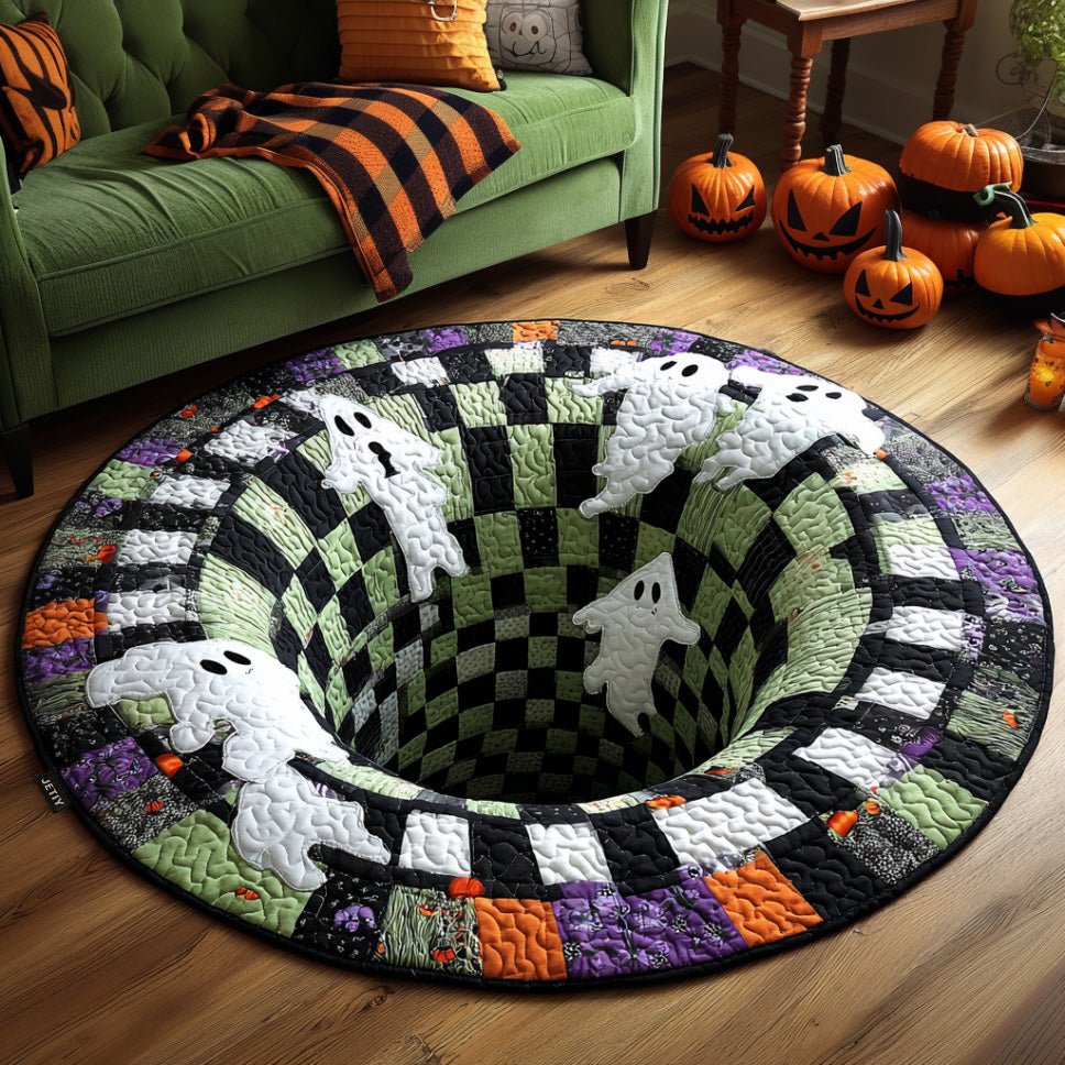 Halloween Round Mat Rug - Nature Design | Serene Home Decor (Design 3)