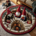 Jolly Workshop Round Mat Rug - Nature Design | Serene Home Decor (Design 40)