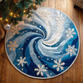 Merry Night Round Mat Rug - Nature Design | Serene Home Decor (Design 2)