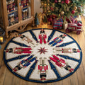 Nutcracker Guard Round Mat Rug - Nature Design | Serene Home Decor (Design 2)
