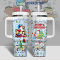Peanuts Snopi Merry Christmas 30oz or 40oz Stainless Steel Tumbler With Handle HG