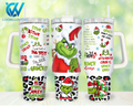 Christmas Merry Christmas Cartoon Christmas 30oz or 40oz Stainless Steel Tumbler With Handle QDH