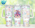 Movies Characters Cartoon Characters Magic Cartoon 30oz or 40oz Stainless Steel Tumbler With Handle QDH