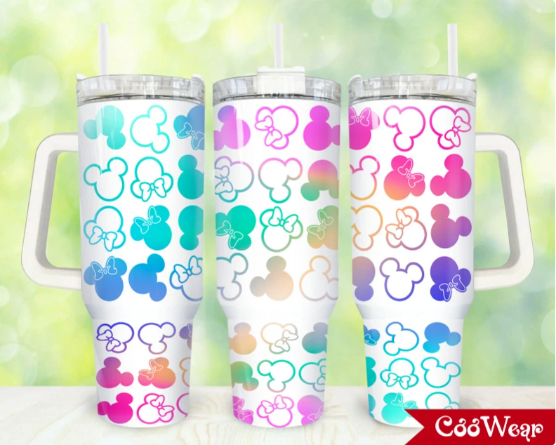 Movies Characters Cartoon Characters 30oz or 40oz Stainless Steel Tumbler With Handle QDH