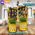 WWE Money In The Bank 30oz or 40oz Stainless Steel Tumbler With Handle QDH
