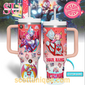 Ultraman Comic Premium 30oz or 40oz Stainless Steel Tumbler With Handle QDH