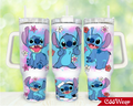 DIGITAL FILES Cartoon Characters Wrap Cartoon 30oz or 40oz Stainless Steel Tumbler With Handle QDH