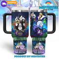 Wicked Halloween Bad Girls Have More Runs 30oz or 40oz Stainless Steel Tumbler With Handle QDH