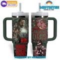 The Walking Dead Fight The Dead Fear The Living 30oz or 40oz Stainless Steel Tumbler With Handle QDH