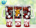 Movies Characters Horror Characters Horror Halloween 30oz or 40oz Stainless Steel Tumbler With Handle QDH