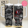Black Veil Brides Gothic Unique Premium 30oz or 40oz Stainless Steel Tumbler With Handle QDH