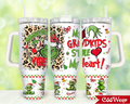 Christmas Merry Christmas Cartoon Christmas 30oz or 40oz Stainless Steel Tumbler With Handle QDH