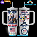 Olympic Paris 2024 Simone Biles The Goat USA Gymnatics 30oz or 40oz Stainless Steel Tumbler With Handle QDH