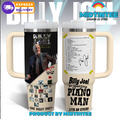 Billy Joel The Amazing Piano Man Love 30oz or 40oz Stainless Steel Tumbler With Handle QDH