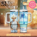 Kenny Chesney Blue Melting 30oz or 40oz Stainless Steel Tumbler With Handle QDH