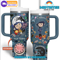 Coraline Welcome Home Customized Navy 30oz or 40oz Stainless Steel Tumbler With Handle QDH