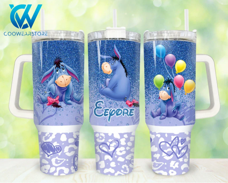 Cartoon Characters Movies Characters 30oz or 40oz Stainless Steel Tumbler With Handle QDH