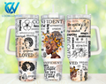 Strong Black Woman Black Girl Magic Daily Affirmations 30oz or 40oz Stainless Steel Tumbler With Handle QDH