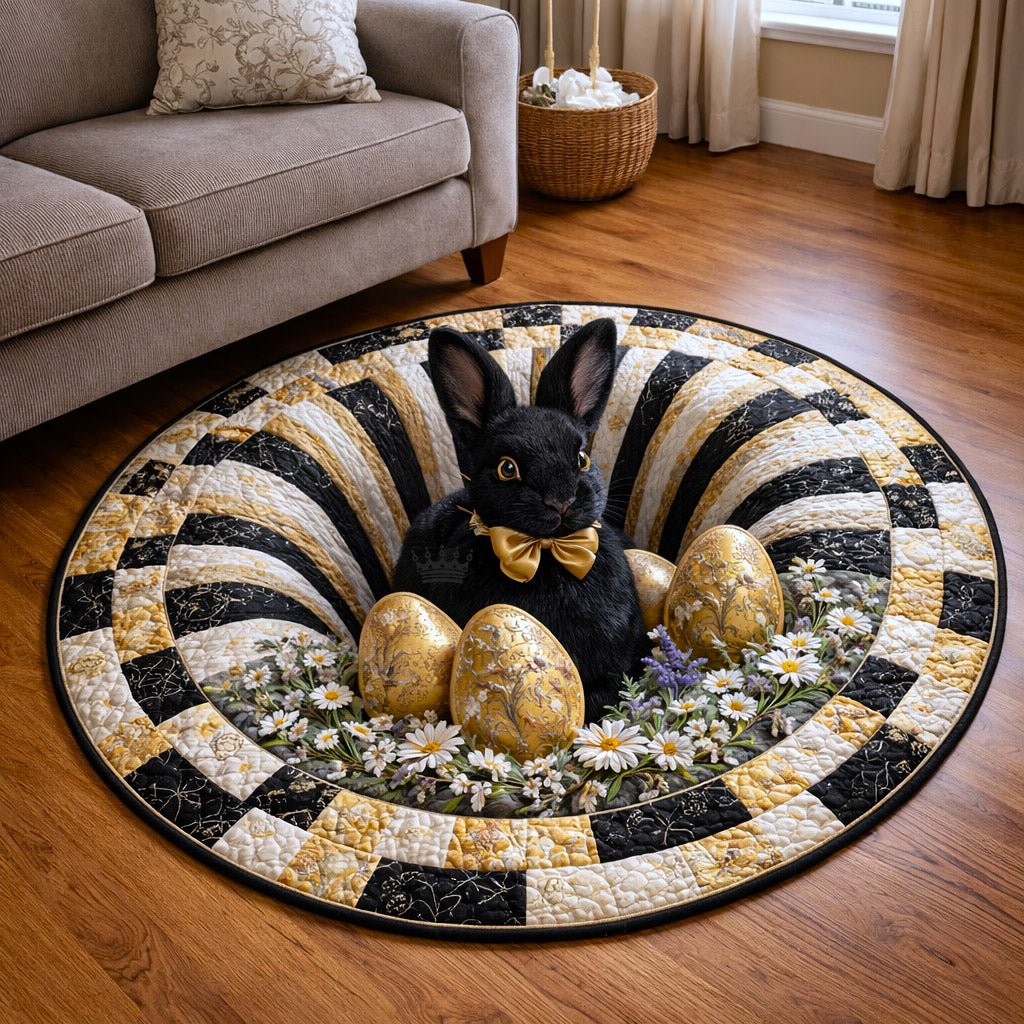 Spring Hopper Round Mat Rug - Nature Design | Serene Home Decor (Design 2)