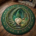 St. Patrick's Day Round Mat Rug - Nature Design | Serene Home Decor (Design 6)