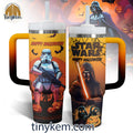 Star Wars Happy Halloween From The Dark Side 30oz or 40oz Stainless Steel Tumbler With Handle HG