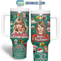 Taylor Swift Taylor s Christmas Merry Switmas 30oz or 30oz or 40oz Stainless Steel Tumbler With Handle HG With Handle HG