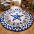 Texas Pride Round Mat Rug - Nature Design | Serene Home Decor (Design 2)