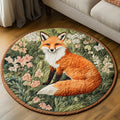 Wild Bloom Round Mat Rug - Nature Design | Serene Home Decor (Design 2)