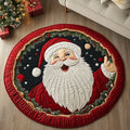 Winter Magic Round Mat Rug - Nature Design | Serene Home Decor (Design 2)
