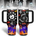 AFI Music Custom Stanley Quencher 30oz or 40oz Stainless Steel Tumbler With Handle HG