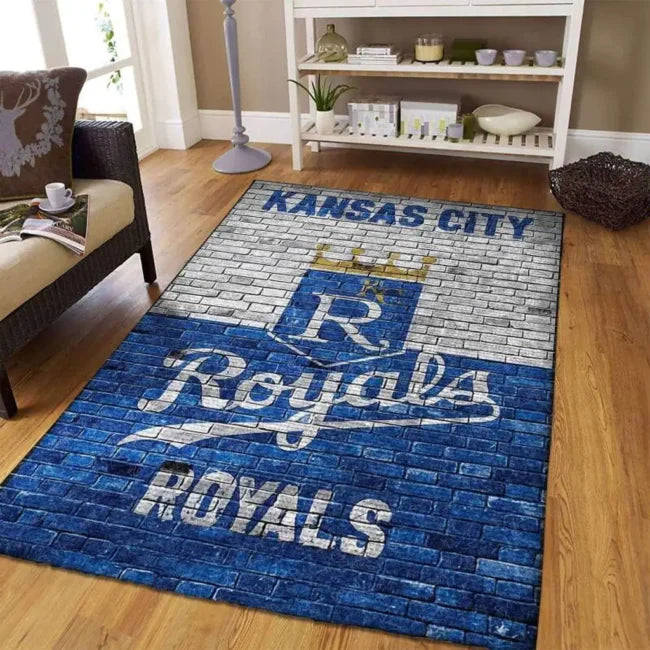 Kansas City Royals Rug – Brick Pattern Are...