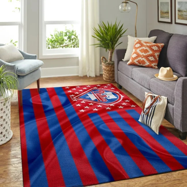 Philadelphia Phillies Rug – Striped Area f...
