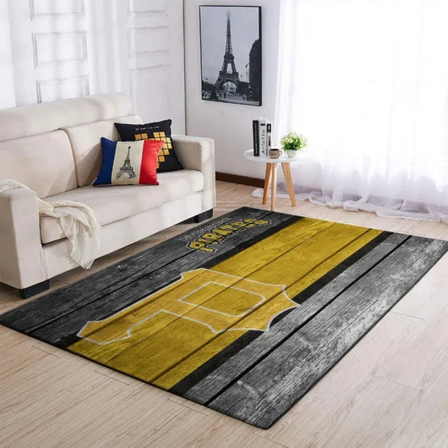 Pittsburgh Pirates Rug – Vintage Wood Look...