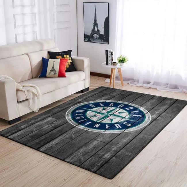Sports Team Logo Rug Perfect for Stylish Home De...