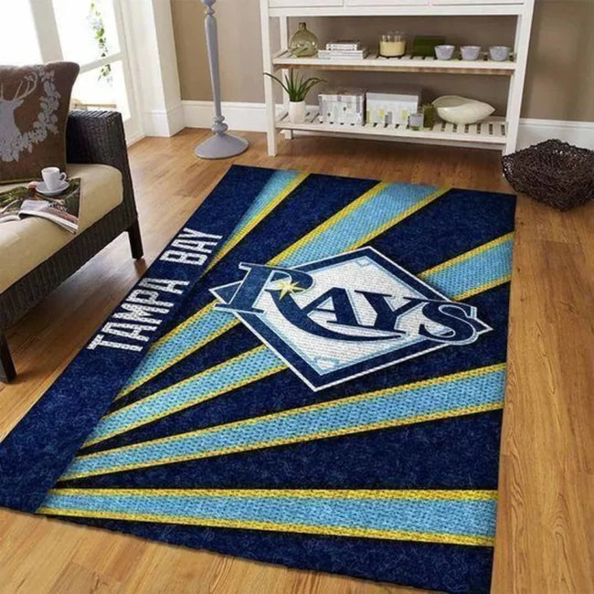 Tampa Bay Rays Rug – Sports Fan Room Decor...