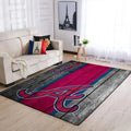 Atlanta Braves Rug – Vintage Wooden Floor ...