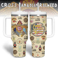 Cross Canadian Ragweed Music Custom Stanley Quencher 30oz or 40oz Stainless Steel Tumbler With Handle HG