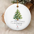 The Year I Learned Mahjong - Custom Mahjong Ornament Funny Mahjong Group Gift,Christmas Gift For Mahjong Club 2026,Merry Mahjong Chinoiserie