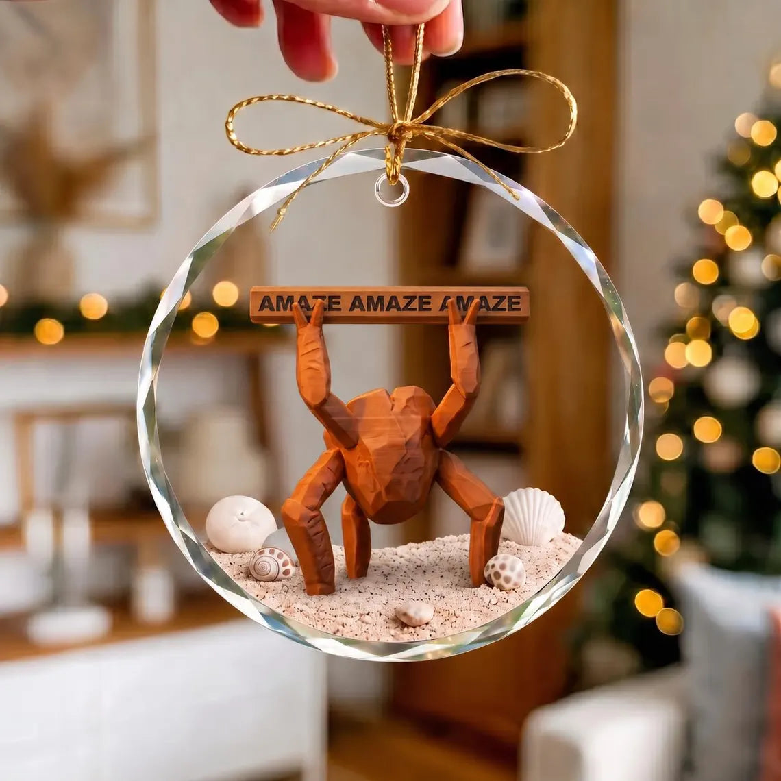 Personalized Project Hail Mary Rocky Ornament, Sci Fi Christmas Tree Decor, Andy Weir Book Lover Gift, Custom Space Geek Keepsake