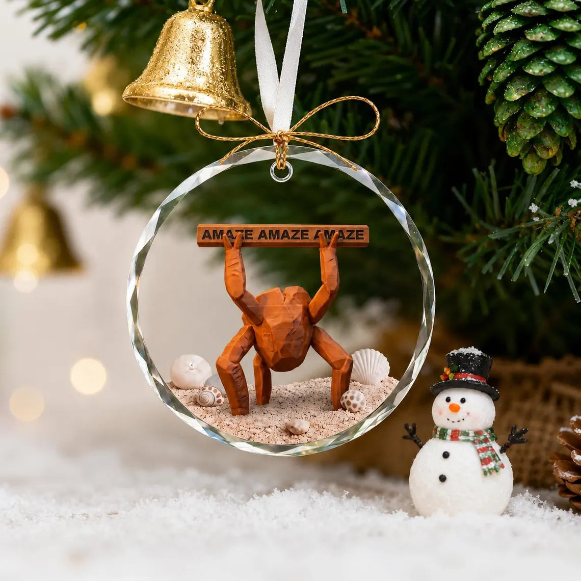 Personalized Project Hail Mary Rocky Ornament, Sci Fi Christmas Tree Decor, Andy Weir Book Lover Gift, Custom Space Geek Keepsake