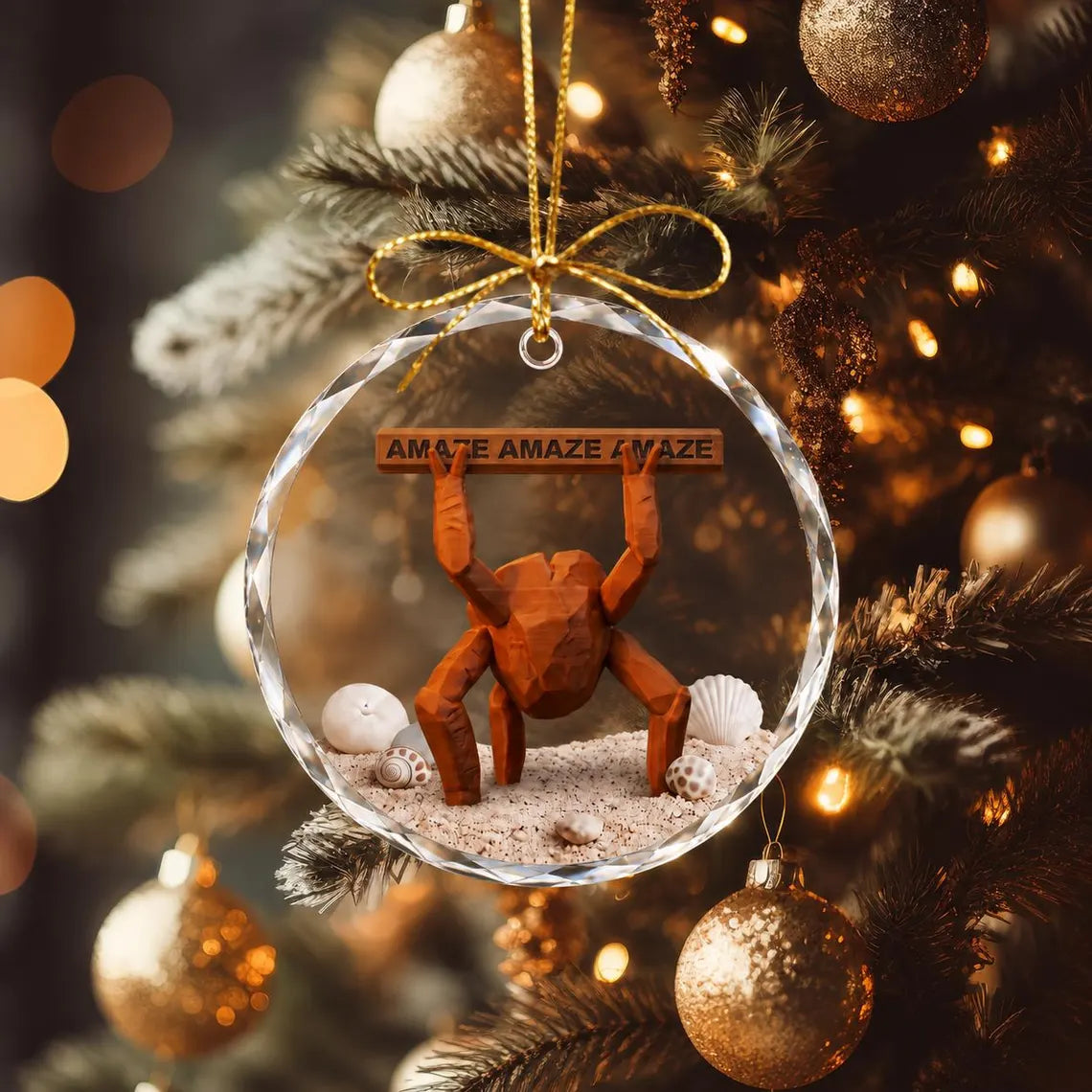 Personalized Project Hail Mary Rocky Ornament, Sci Fi Christmas Tree Decor, Andy Weir Book Lover Gift, Custom Space Geek Keepsake