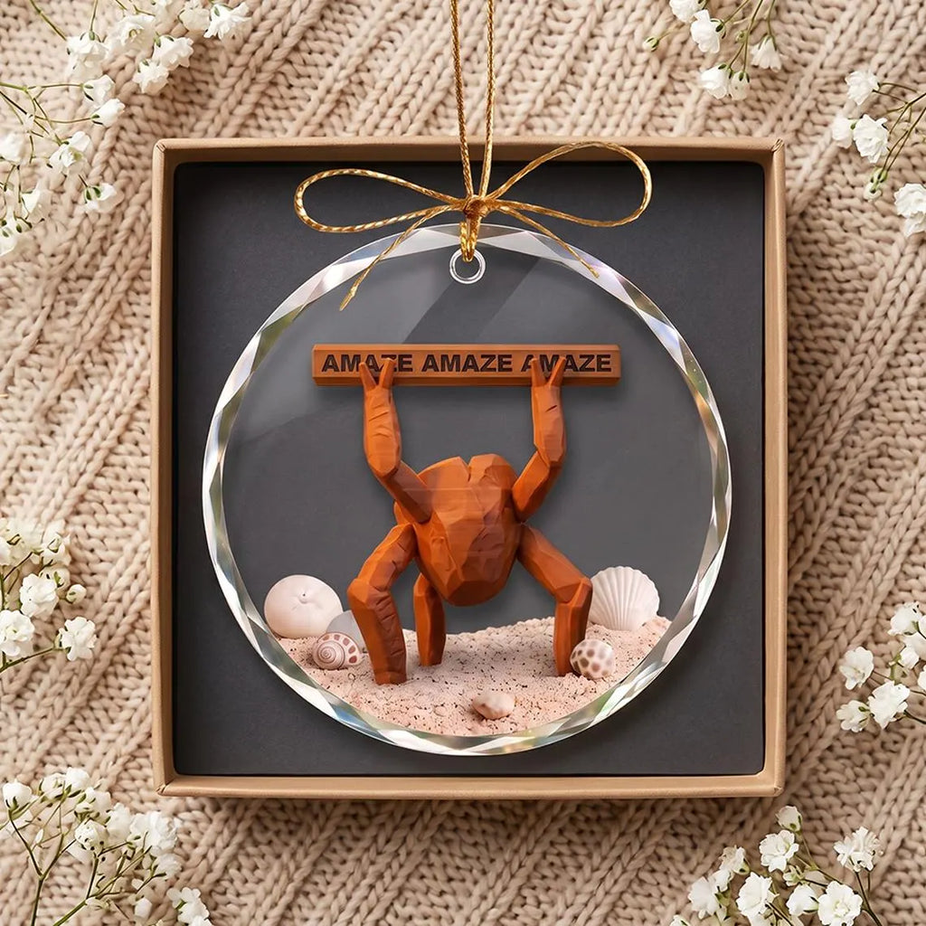 Personalized Project Hail Mary Rocky Ornament, Sci Fi Christmas Tree Decor, Andy Weir Book Lover Gift, Custom Space Geek Keepsake