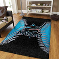 Miami Sharks Area Rug Perfect for Living Room De...