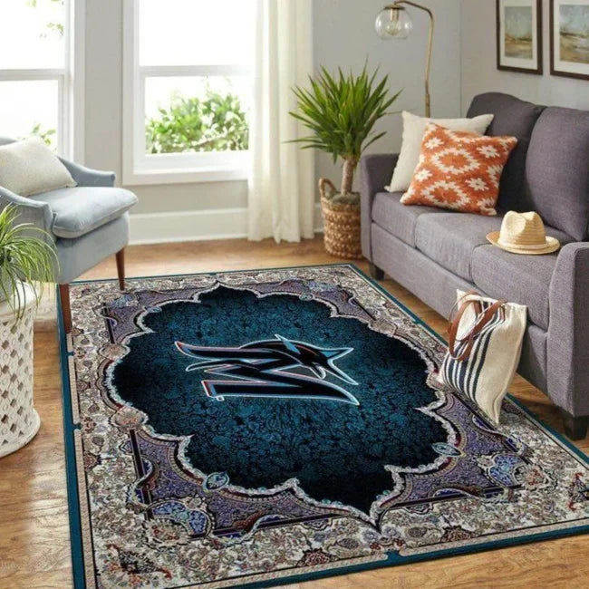 Elegant Patterned Rug Perfect for Living Room De...