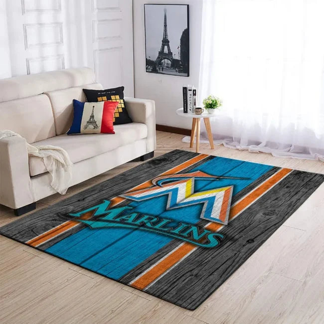 Marlins Logo Rug Perfect for Modern Living Room ...